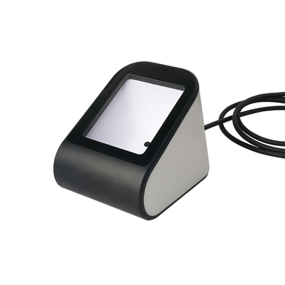 USB Kablolu 1D 2D Barkod Tarayıcı Düzenlenebilir Tarama Açısı ile Masaüstü Okuyucu