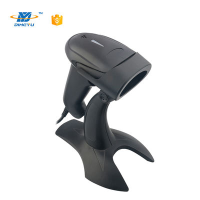 Süpermarket POS için Bluetooth'lu Yüksek Hızlı 300 tarama/sn 32-Bit 640*480 CMOS 2D Elde Taşınır Barkod Okuyucu