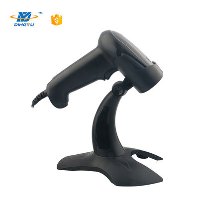 Süpermarket POS için Bluetooth'lu Yüksek Hızlı 300 tarama/sn 32-Bit 640*480 CMOS 2D Elde Taşınır Barkod Okuyucu