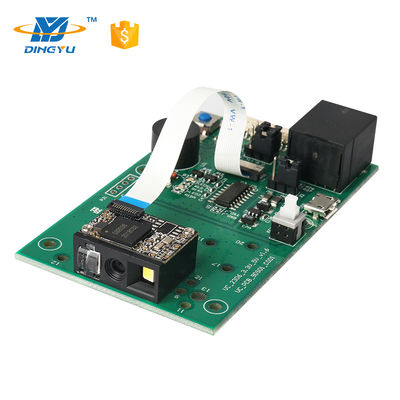 OEM 32 Bit 2D Mini Barcode Scanner Module with 4mil/0.1mm Reading Precision and USB Interface