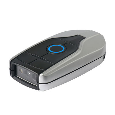 Mini taşınabilir 2 boyutlu barkod tarayıcısı Bluetooth Android IOS 200mA Pil 70000lux Kablosuz fare şeklindeki tasarım